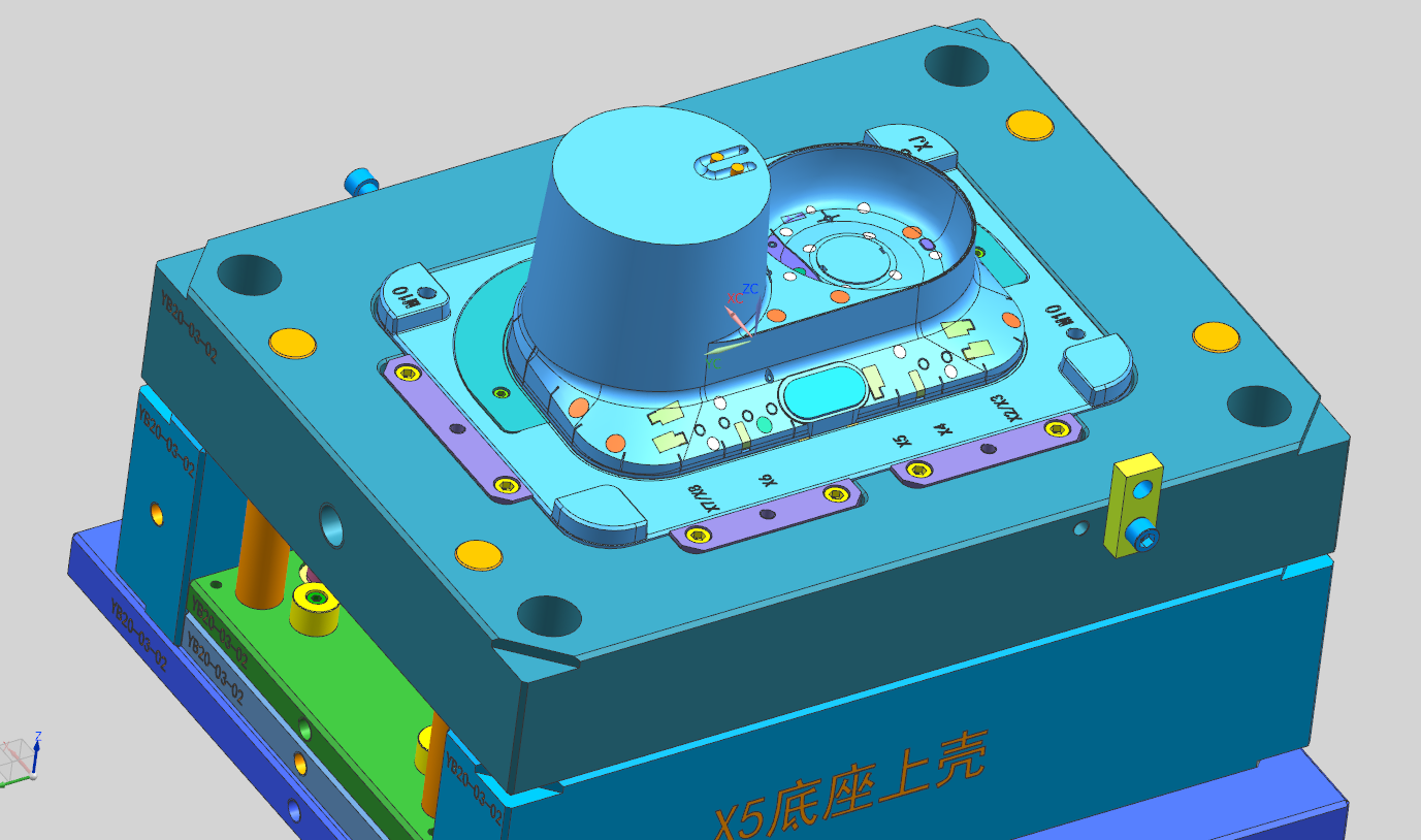 旭錦塑膠模具有限公司模具圖